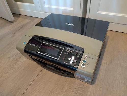 Brother DCP-585CW All-in-one printer, Computers en Software, Printers, Gebruikt, Printer, Inkjetprinter, Kleur printen, Kopieren