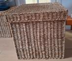 Rieten mand   55x55x55 cm, Huis en Inrichting, Ophalen, Zo goed als nieuw, Rechthoekig, Riet
