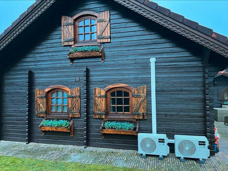 Warmtepomp behuizing Douglas. €175., Huis en Inrichting, Overige Huis en Inrichting, Nieuw, Ophalen of Verzenden