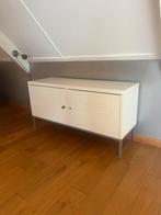 Wit metalen kastje Ikea (2 stuks), Huis en Inrichting, Ophalen, Gebruikt