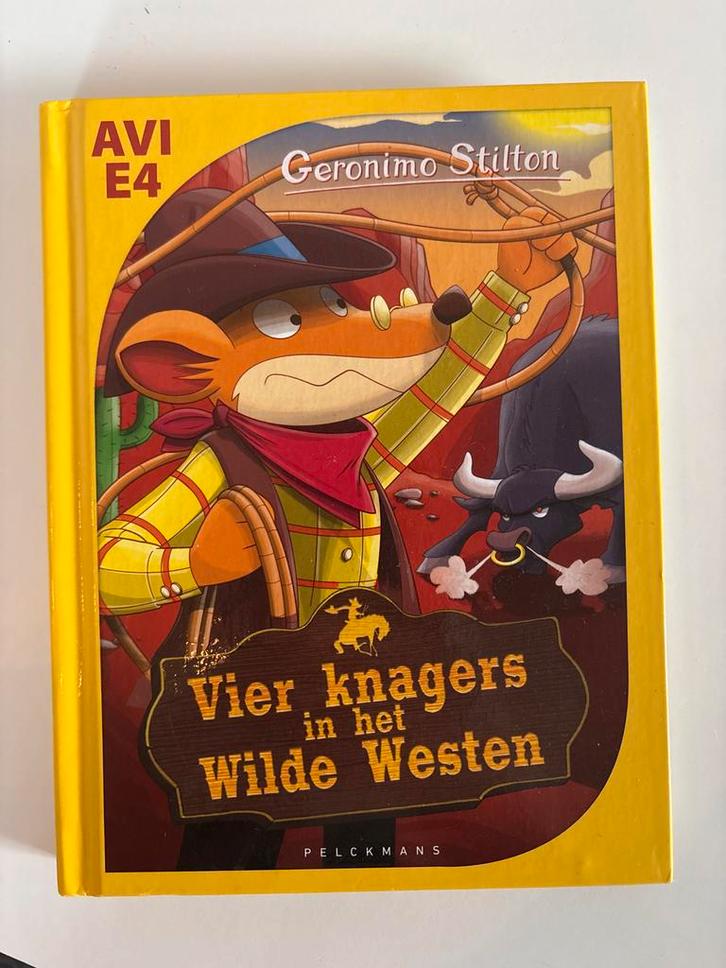 Boek: geronimo stilon. Vier knagers in het Wilde Westen, Boeken, Kinderboeken | Jeugd | onder 10 jaar, Fictie algemeen, Ophalen of Verzenden