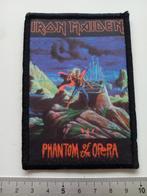 Iron Maiden  vintage  1980 Phantom Of The Opera patch 148, Verzamelen, Verzenden, Nieuw, Kleding