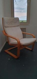 IKEA Poäng verende fauteuil, houten frame, Ophalen, Hout, Gebruikt, 75 tot 100 cm
