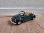 VW Kever 1303 cabriolet donker groen 1:36, Edocar / MC Toys., Hobby en Vrije tijd, Modelauto's | 1:43, Ophalen of Verzenden, Gebruikt