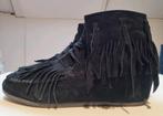 ASH Trendy 2026 Fringe franje indianen laarsjes 40 Zwart, Verzenden, Zwart, Lage of Enkellaarzen, ASH