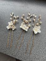 3 haarspeldjes trouwen, Ophalen of Verzenden, Nieuw, Wit, Accessoires