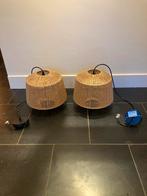 2x sfeervolle hanglamp. Stijl Ibiza/ botanisch., Huis en Inrichting, Lampen | Hanglampen, Ophalen, Overige materialen, Zo goed als nieuw