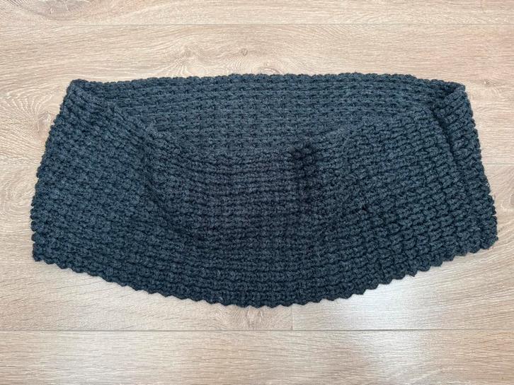 Gebreide col sjaal kind donkergrijs, Kinderen en Baby's, Kinderkleding | Mutsen, Sjaals en Handschoenen, Gebruikt, Sjaal, Jongen of Meisje