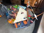 Playmobil grote verzameling piraten, eiland/schip/huis etc, Ophalen of Verzenden, Zo goed als nieuw