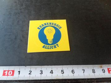 stickers Kernenergie Allicht  beschikbaar voor biedingen