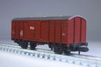 Gesloten goederenwagen (groentewagen), NS, Hobby en Vrije tijd, Modeltreinen | N-Spoor, Gebruikt, Gelijkstroom, Wagon, Ophalen of Verzenden
