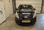 Chevrolet Spark 1.0 16V LS Bi-Fuel NAP 2e eigenaar Airco APK, Auto's, Euro 5, Stof, 4 cilinders, Zwart
