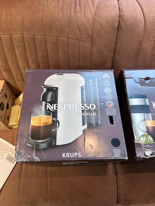 Krups Nespresso Vertuo plus, Witgoed en Apparatuur, Koffiezetapparaten, Nieuw, Koffiepads en cups, Overige modellen, Ophalen