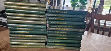 26x Jules Verne Groene Bandjes - Nette Staat beschikbaar voor biedingen