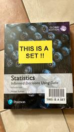 Statistics. Informed Decisions Using Data. 5e editie., Ophalen of Verzenden, Beta, Nieuw, HBO