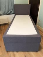 nette 1 per boxspring met ongebruikte topper en opbergruimte, Ophalen, Eenpersoons, Zo goed als nieuw, 200 cm