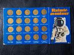Shell Ruimte avontuur munten jaren 70, Postzegels en Munten, Munten en Bankbiljetten | Verzamelingen, Nederland, Ophalen of Verzenden