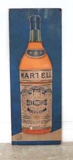 Oud Frans reclamebord” Martell Cognac”, Ophalen of Verzenden