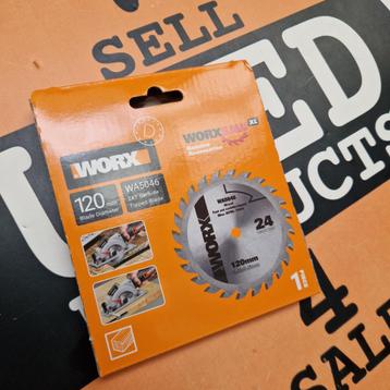 Worx cirkelzaagblad WA5046 TCT 120mm 24T - NEW beschikbaar voor biedingen