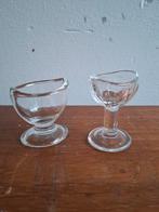 2 antieke oogbadjes, Ophalen of Verzenden