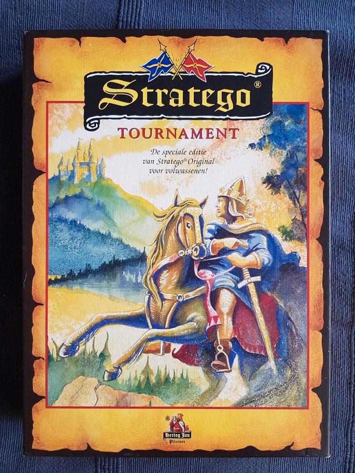 Stratego Tournament - Nieuw in verpakking!, Hobby en Vrije tijd, Gezelschapsspellen | Bordspellen, Nieuw, Een of twee spelers