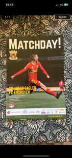 Go Ahead Eagles-Fc Eindhoven programma boekje, Ophalen of Verzenden, Zo goed als nieuw, Overige binnenlandse clubs, Overige typen