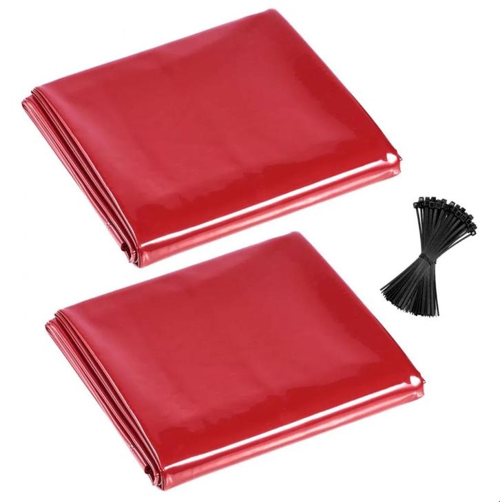 4 x lasgordijn, 1740x2340 mm lasscherm, rood (Nieuw in doos), Doe-het-zelf en Verbouw, Veiligheidskleding, Nieuw, Ophalen of Verzenden