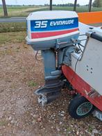 Evinrude langstaart 35 pk tweetakt., Watersport en Boten, Ophalen, Gebruikt, Met afstandsbediening, 30 pk of meer