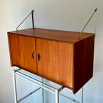 Vintage Teeffelen Webe wandmeubel kastje, Ophalen, Zo goed als nieuw, Minder dan 150 cm, Minder dan 100 cm