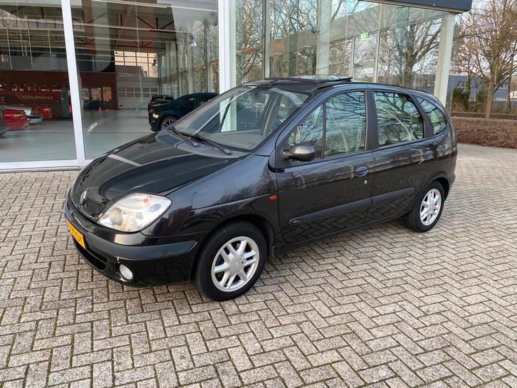 Renault Scénic 1.6 16V Expr AUTOMAAT 2002 Zwart, Auto's, Renault, Particulier, Scénic, Benzine, D, MPV, Automaat, Origineel Nederlands