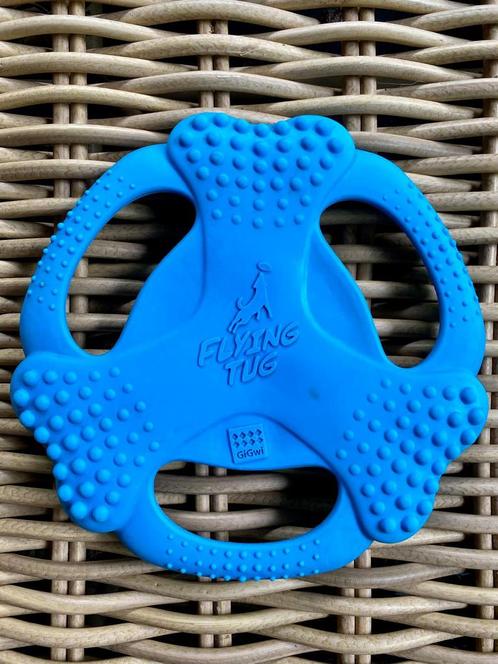 GiGwi Flying Tug Dog Toy Duurzaam Frisbee Rubber Chew Toy, Dieren en Toebehoren, Honden-accessoires, Zo goed als nieuw, Ophalen of Verzenden