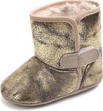 Koopje! Nieuwe goudkleurige kunstleren laarsjes voor baby's, Kinderen en Baby's, Babykleding | Schoentjes en Sokjes, Ophalen of Verzenden