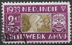 1933, Ned. Indië - NVPH 182 {Ni 27}, Postzegels en Munten, Postzegels | Nederlands-Indië en Nieuw-Guinea, Ophalen of Verzenden