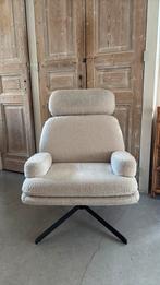 Beige boucle fauteuil stoel loods 5, Huis en Inrichting, Fauteuils, Ophalen, Zo goed als nieuw, 75 tot 100 cm, 50 tot 75 cm