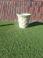Authentieke Bloempot, 25 tot 40 cm, Rond, Ophalen of Verzenden, Zo goed als nieuw