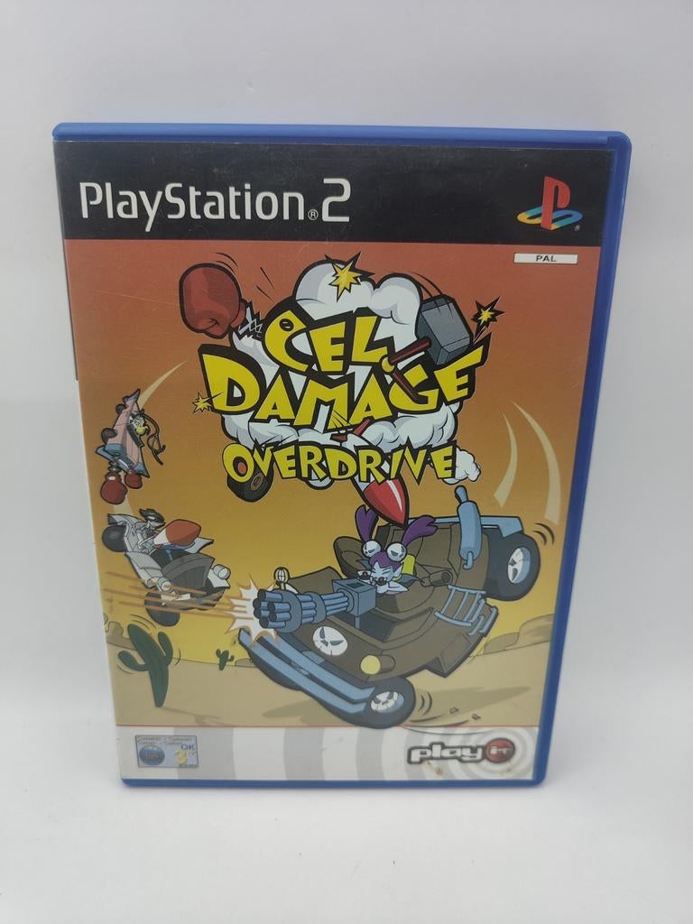 Cel Damage Overdrive - PS2, Gebruikt, Info@playit.com, Racen en Vliegen, 2 spelers