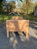 Elektrisch verstelbaar Bossflex 450 bed, Ophalen, 90 cm, Eenpersoons, Beige