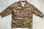 Bruin leren jas Maat XL, Kleding | Dames, Jassen | Winter, Ophalen of Verzenden, Gedragen, Maat 46/48 (XL) of groter, Bruin