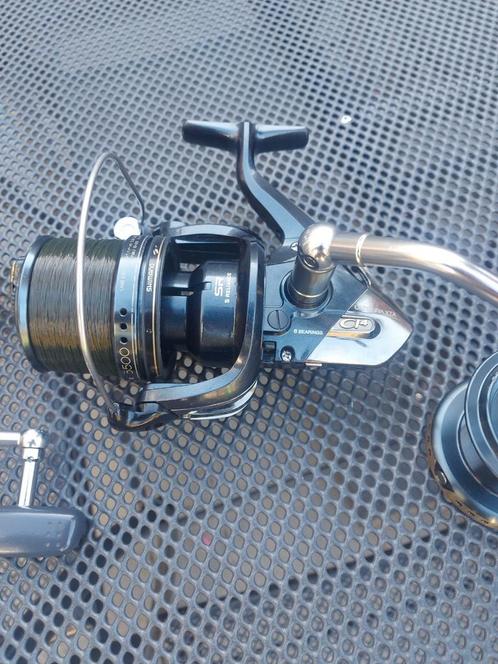 2x Shimano ultegra 5500 xta Ci4, Watersport en Boten, Hengelsport | Karpervissen, Gebruikt, Molen, Ophalen of Verzenden