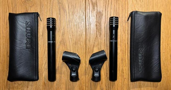 Shure PG81 condensatormicrofoon – incl.etui en microfoonklem, Muziek en Instrumenten, Microfoons, Zo goed als nieuw, Instrumentmicrofoon