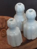 Oude porseleinen trekkoord- klosjes ,stoer brocante, Antiek en Kunst, Curiosa en Brocante, Ophalen of Verzenden
