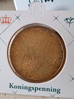 Koningspenning in officiële munthouder, Ophalen of Verzenden, Overige materialen, Nederland