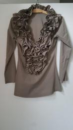 Ruches blouse, maat 36 Merk Zidane, Overige kleuren, Ophalen of Verzenden, Zo goed als nieuw, Lange mouw