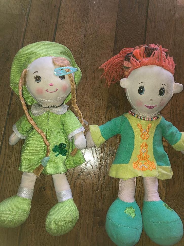 Ierse Patta poppen, Verzamelen, Poppen, Zo goed als nieuw, Pop, Ophalen of Verzenden