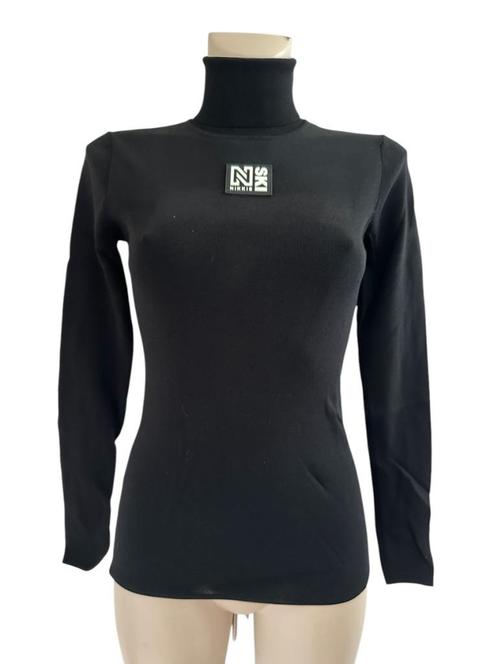 Nikkie Ski trui zwart S, Kleding | Dames, Truien en Vesten, Zo goed als nieuw, Zwart, Ophalen of Verzenden