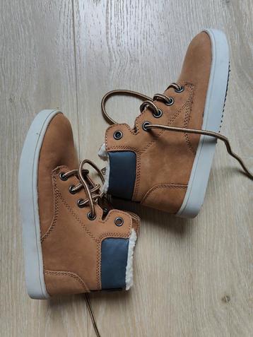 Nelson hoge schoenen cognac kleur bruin stoer winter 28 zgan beschikbaar voor biedingen