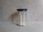 Tupperware Exclusieve Zuurpot met lift 14 cm. Indigo, Ophalen of Verzenden, Zo goed als nieuw, Blauw, Bus of Trommel