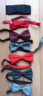 Strikjes, vlinderdasjes, 7 stuks voor 5 euro, Ophalen of Verzenden, Zo goed als nieuw, Feestartikel, Carnaval