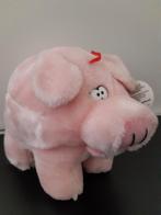 Knuffel varken 17 cm, Ophalen of Verzenden, Nieuw, Overige typen