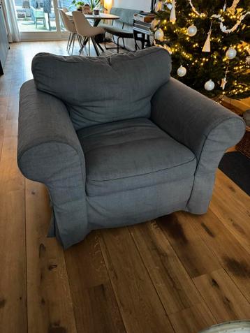 Donker grijze IKEA Fauteuil Ektorp - afbeelding 1